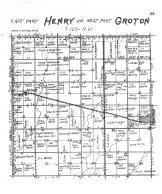 Henry Township East & Groton Township West, James, Brown County 1905